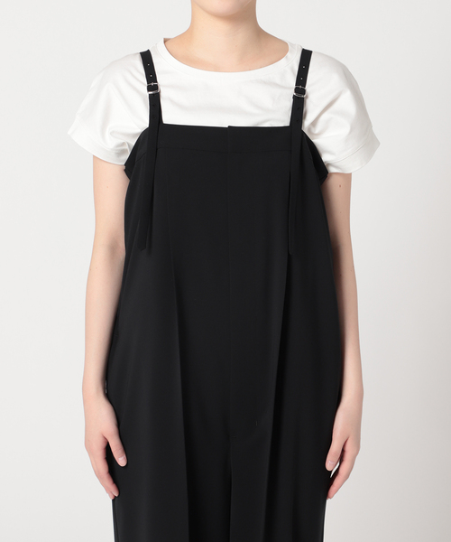 journal standard L'essage(ジャーナルスタンダードレサージュ)の「ライトトロサスペンダーパンツ(サロペット/オーバーオール・レディース・グレー/ブラック・36/38)」の15枚目の写真