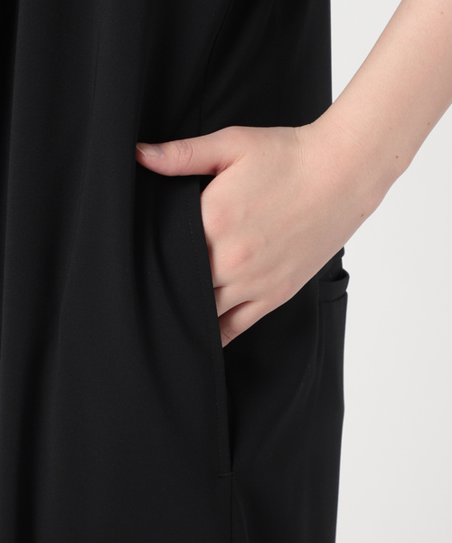 journal standard L'essage(ジャーナルスタンダードレサージュ)の「ライトトロサスペンダーパンツ(サロペット/オーバーオール・レディース・グレー/ブラック・36/38)」の16枚目の写真