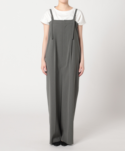 journal standard L'essage(ジャーナルスタンダードレサージュ)の「ライトトロサスペンダーパンツ(サロペット/オーバーオール・レディース・グレー/ブラック・36/38)」の19枚目の写真