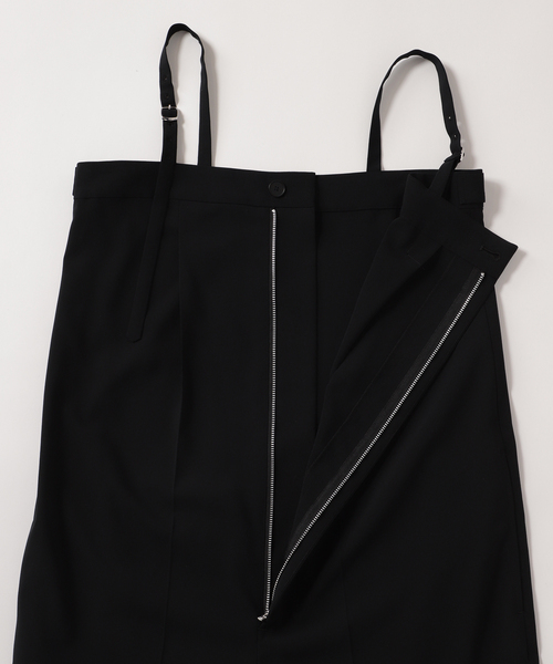 journal standard L'essage(ジャーナルスタンダードレサージュ)の「ライトトロサスペンダーパンツ(サロペット/オーバーオール・レディース・グレー/ブラック・36/38)」の21枚目の写真