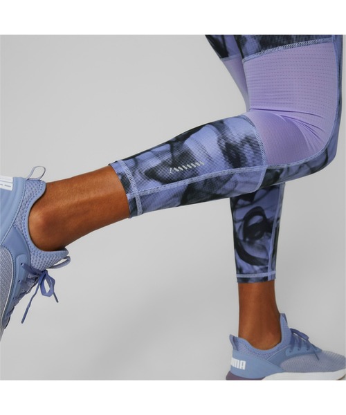 PUMA(プーマ)の「PUMA プーマ ウィメンズ ランニング RUN FAVORITE AOP 7/8 タイツ(その他パンツ・レディース・ブラック系その他/パープル・MEDIUM/SMALL/LARGE/X-LARGE)」の8枚目の写真