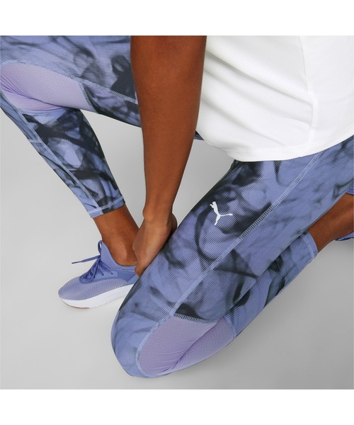 PUMA(プーマ)の「PUMA プーマ ウィメンズ ランニング RUN FAVORITE AOP 7/8 タイツ(その他パンツ・レディース・ブラック系その他/パープル・MEDIUM/SMALL/LARGE/X-LARGE)」の9枚目の写真