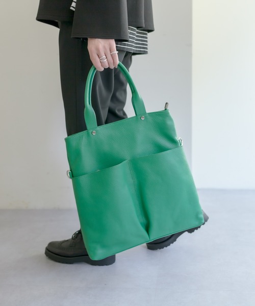 【絶品】 ear PAPILLONNER（イアパピヨネ）の「【MILOS（ミロス）】2WAY バッグ