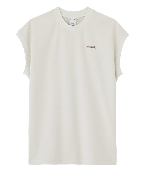 X-girl（エックスガール）の「FADED COLOR DRESS（ワンピース・レディース・ホワイト/ピンク/チャコール・M/S）」の17枚目の写真