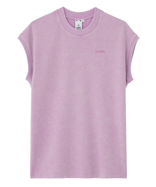 X-girl（エックスガール）の「FADED COLOR DRESS（ワンピース・レディース・ホワイト/ピンク/チャコール・M/S）」の18枚目の写真