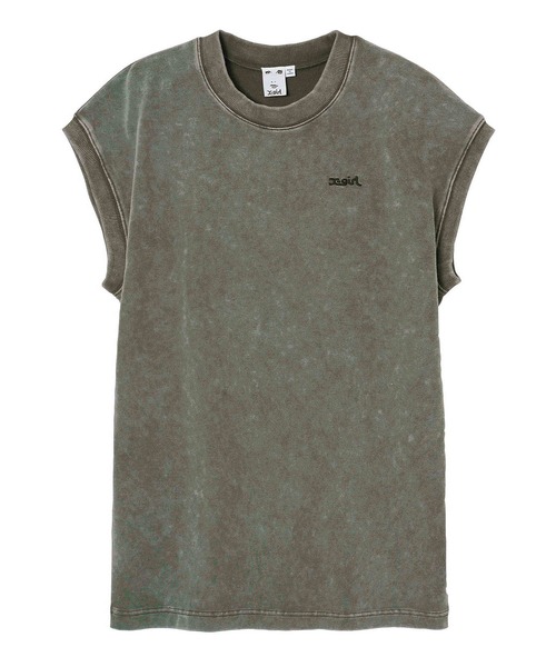 X-girl（エックスガール）の「FADED COLOR DRESS（ワンピース・レディース・ホワイト/ピンク/チャコール・M/S）」の19枚目の写真