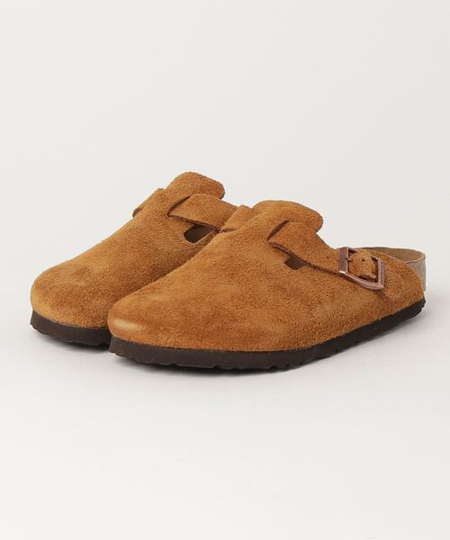 BIRKENSTOCK(ビルケンシュトック)の「BIRKENSTOCK BOSTON SFB GC1009543(サンダル・レディース・ブラウン・24㎝)」の2枚目の写真