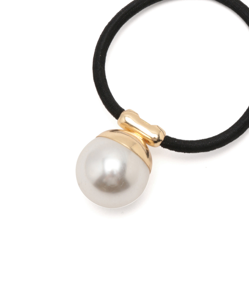 VIS（ビス）の「アソートパールヘアゴム（ヘアゴム・レディース・ホワイト系その他/ホワイト・FREE）」の5枚目の写真