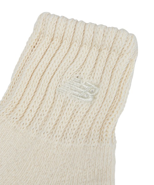 NEW BALANCE（ニューバランス）の「コンフォートショートソックス（ソックス/靴下・メンズ・ブラック/グレイッシュベージュ・MEDIUM/LARGE）」の10枚目の写真