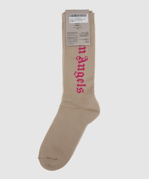 Palm Angels（パームエンジェルス）の「PALM ANGELS SOCKS（ソックス/靴下・メンズ・ライトグレー/グリーン・S/M/L/XL）」の3枚目の写真