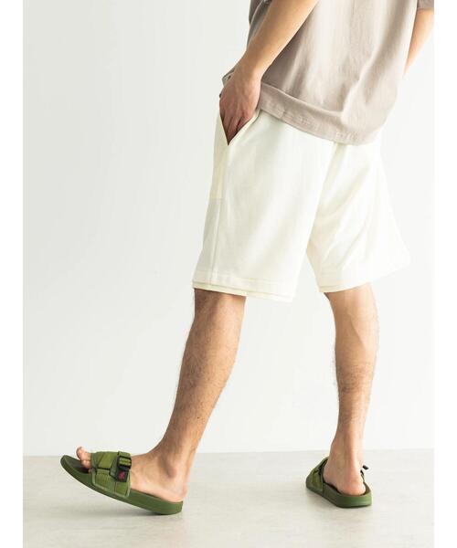 CRAFT STANDARD BOUTIQUE(クラフトスタンダードブティック)の「ナイロン切り替えカーゴショーツ(カーゴパンツ・メンズ・オリーブ/アイボリー/ブラック・M/L/LL)」の6枚目の写真