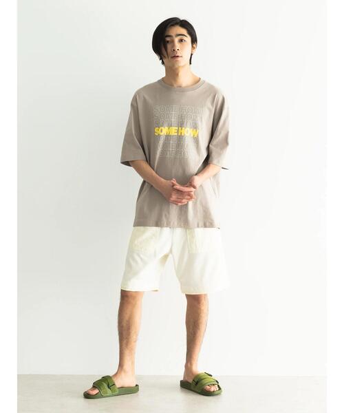 CRAFT STANDARD BOUTIQUE(クラフトスタンダードブティック)の「ナイロン切り替えカーゴショーツ(カーゴパンツ・メンズ・オリーブ/アイボリー/ブラック・M/L/LL)」の8枚目の写真