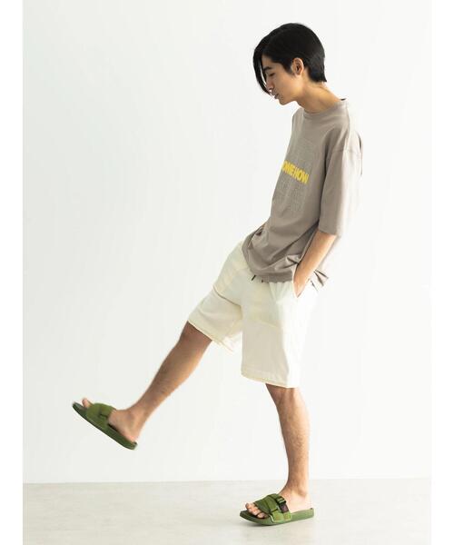 CRAFT STANDARD BOUTIQUE(クラフトスタンダードブティック)の「ナイロン切り替えカーゴショーツ(カーゴパンツ・メンズ・オリーブ/アイボリー/ブラック・M/L/LL)」の10枚目の写真