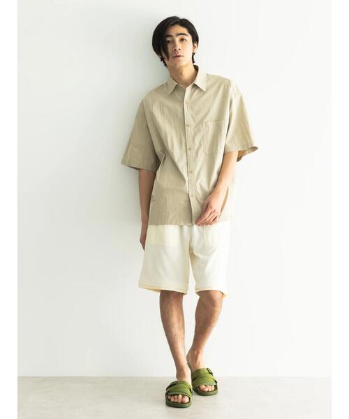 CRAFT STANDARD BOUTIQUE(クラフトスタンダードブティック)の「ナイロン切り替えカーゴショーツ(カーゴパンツ・メンズ・オリーブ/アイボリー/ブラック・M/L/LL)」の13枚目の写真