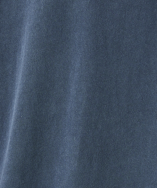 Revo.（レボ）の「ルーズシルエット/天竺ピグメント/半袖Tシャツ/ユニセックス（Tシャツ/カットソー・メンズ・ベージュ/ネイビー/スミクロ・M/L）」の13枚目の写真