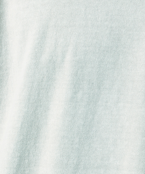 Revo.（レボ）の「ルーズシルエット/天竺ピグメント/半袖Tシャツ/ユニセックス（Tシャツ/カットソー・メンズ・ベージュ/ネイビー/スミクロ・M/L）」の16枚目の写真