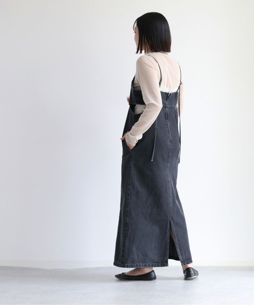 cepo(セポ)の「ハイネックシアーラメインナー(Tシャツ/カットソー・レディース・グレー/ベージュ/ブラック/チャコール/ベージュ系その他・M)」の8枚目の写真