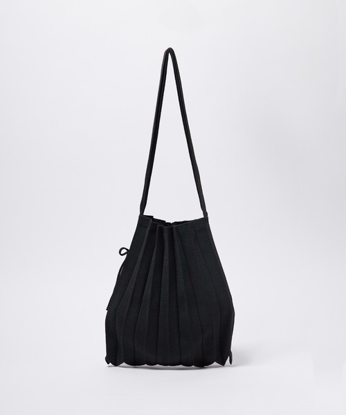 Chick（チック）の「▲Pleats Bag / プリーツバッグ ハンドバッグ（ハンドバッグ・メンズ・ブラック/ベージュ/パープル/ピンク/ブルー・ONE SIZE）」の16枚目の写真