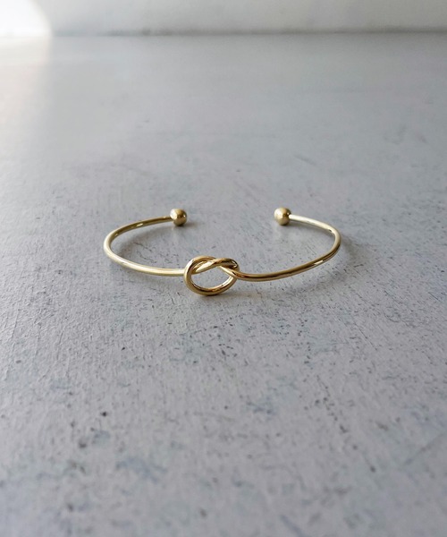 cheriella（シェリエラ）の「【cheriella】ノットサークルモチーフバングル（バングル/リストバンド・レディース・ゴールド/シルバー・FREE）」の14枚目の写真