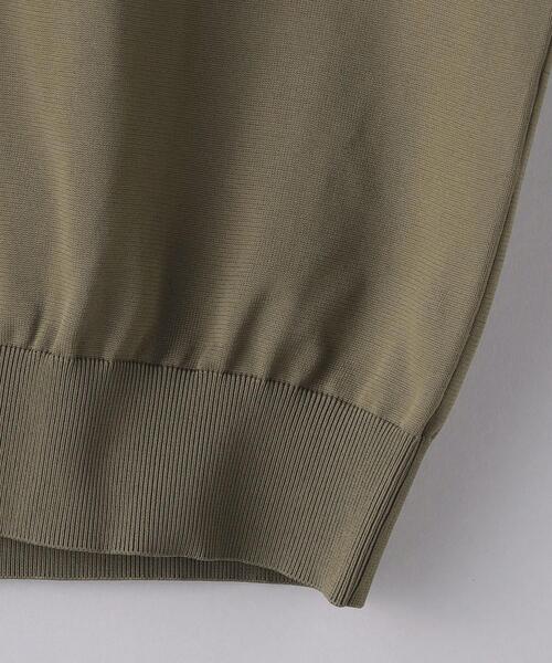 SLOANE(スローン)の「<SLOANE> スキッパー ポロシャツ(ニット/セーター・メンズ・ブラック/オリーブ・3/4/5)」の6枚目の写真