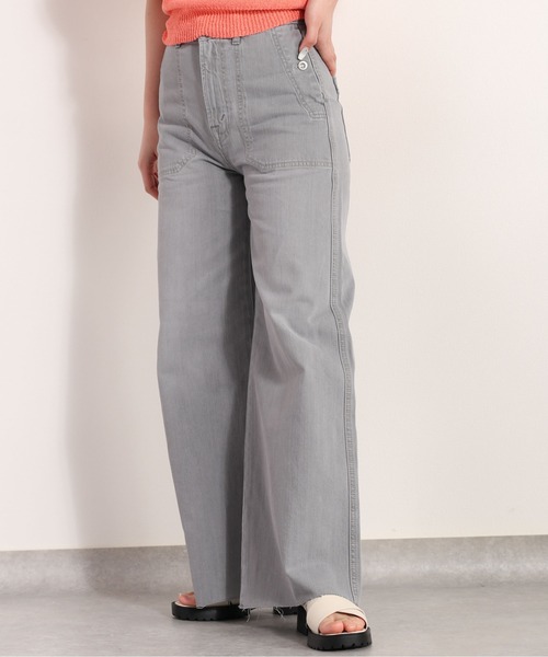 cepo（セポ）の「サスペンダーデニムパンツ　２ＷＡＹ（デニムパンツ・レディース・グレー/ブルー系2/ブルー系3・S/M/L）」の14枚目の写真