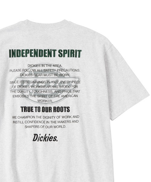 Dickies(ディッキーズ)の「Dickies ディッキーズ グラフィック半袖Tシャツ(Tシャツ/カットソー・メンズ・グレー/ブルー/チャコール/ブラウン・M/L/XL)」の2枚目の写真