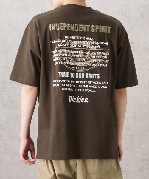 Dickies(ディッキーズ)の「Dickies ディッキーズ グラフィック半袖Tシャツ(Tシャツ/カットソー・メンズ・グレー/ブルー/チャコール/ブラウン・M/L/XL)」の17枚目の写真