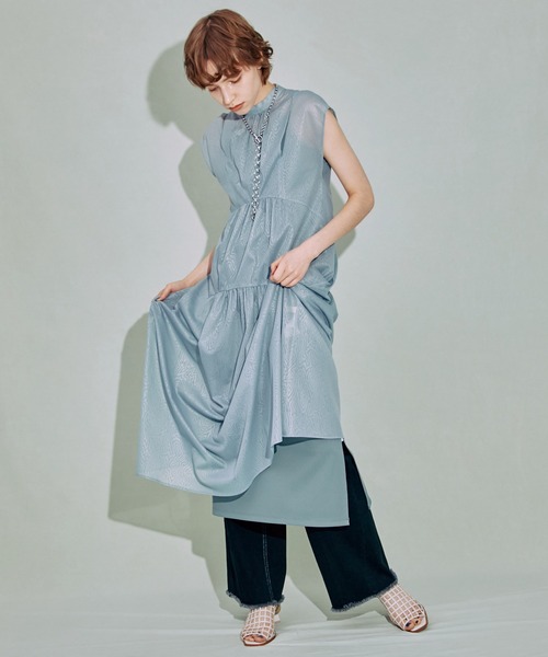 PUBLICTOKYO パブリックトウキョウ セットアップワンピース レディース PUBLIC TOKYO（パブリックトウキョウ）の「リップルギャザー