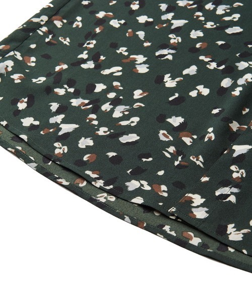 NO ID.（ノーアイディ）の「【NO ID.】All Over Pattern Big Shirt / 総柄 ビッグ シャツ（シャツ/ブラウス・メンズ・ワイン/グリーン/ブラック・ONE SIZE）」の16枚目の写真