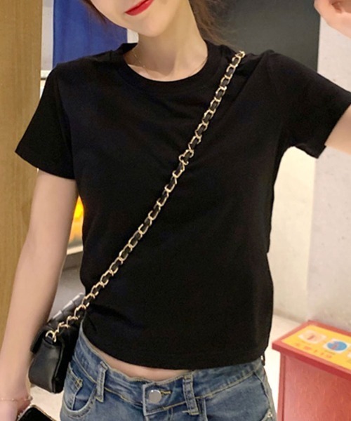 セール】ウエスト見せバックリボンTシャツ（Tシャツ/カットソー