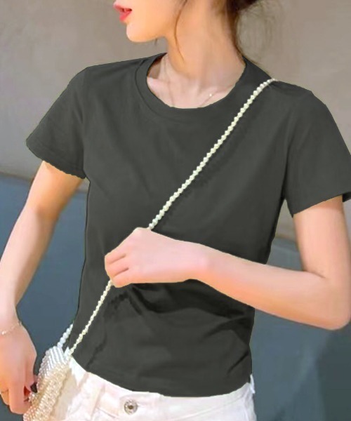 セール】ウエスト見せバックリボンTシャツ（Tシャツ/カットソー