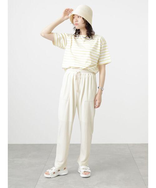 Samansa Mos2 blue(サマンサモスモスブルー)の「厚底スポーツサンダル(サンダル・レディース・ブラック/オフホワイト・M/L)」の10枚目の写真