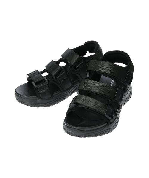 Samansa Mos2 blue(サマンサモスモスブルー)の「厚底スポーツサンダル(サンダル・レディース・ブラック/オフホワイト・M/L)」の9枚目の写真