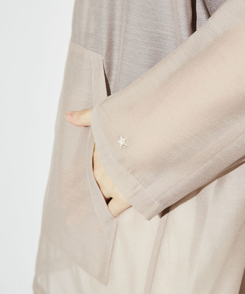 CONVERSE TOKYO（コンバーストウキョウ）の「ORGANDY MEXICAN PARKA（シャツ/ブラウス・レディース・ミント/ホワイト/ブラック/イエロー/ベージュ・FREE）」の19枚目の写真