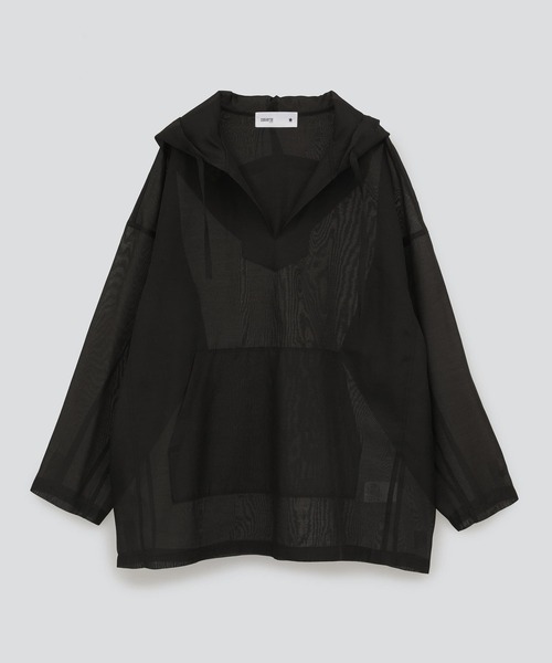 CONVERSE TOKYO（コンバーストウキョウ）の「ORGANDY MEXICAN PARKA（シャツ/ブラウス・レディース・ミント/ホワイト/ブラック/イエロー/ベージュ・FREE）」の11枚目の写真