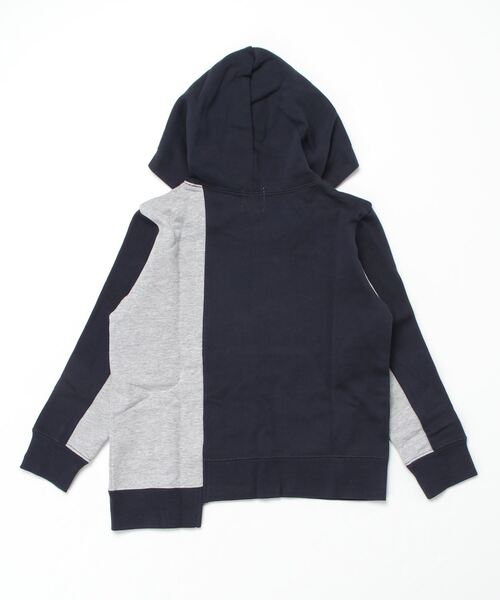 A BATHING APE(アベイシングエイプ)の「BAPE GINGHAM CHECK PATCH PULLOVER HOODIE K(パーカー・キッズ・レッド/ネイビー・130/120/140/110)」の9枚目の写真