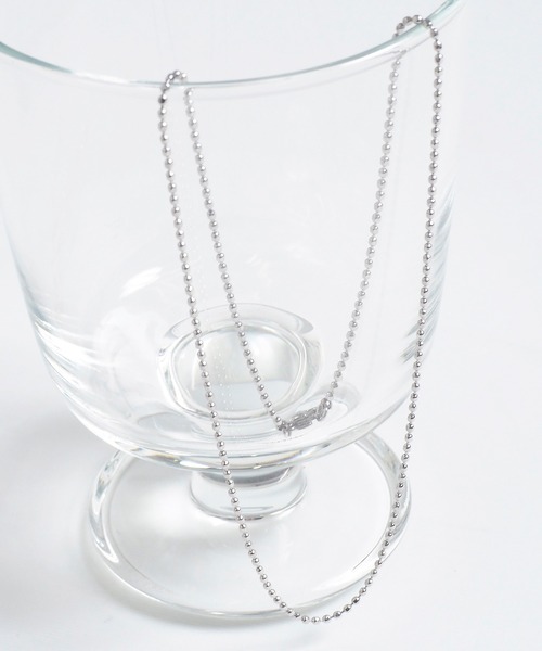 Crisp（クリスプ）の「クラッシュボールチェーンネックレス（ネックレス・レディース・シルバー/ゴールド・FREE）」の10枚目の写真