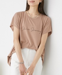 ゆるっと落ち感　ロゴTシャツ
