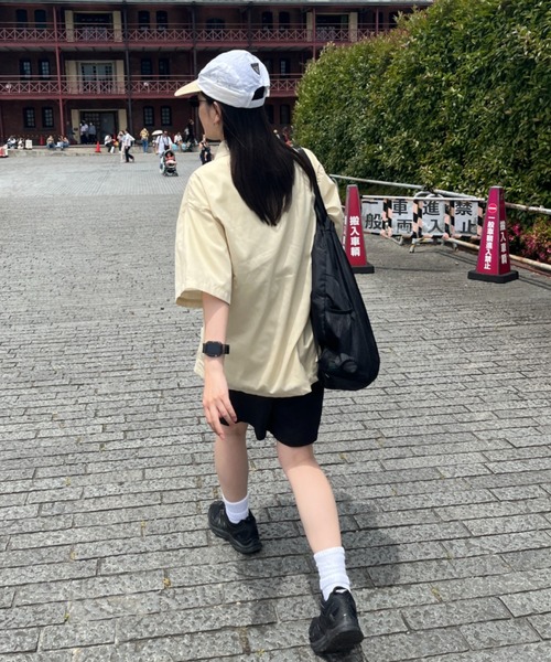 BROKEN BASE（ブロークンベース）の「ビッグシルエットサファリシャツ（シャツ/ブラウス・メンズ・ライトベージュ/ブラック・MEDIUM/LARGE）」の11枚目の写真