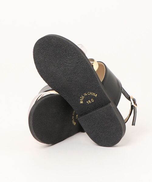 TSURUYA（ツルヤ）の「《その他》FL-656（サンダル・キッズ・ブラック/ホワイト・18.0cm/22.0cm/23.0cm/19.0cm/21.0cm/20.0cm）」の4枚目の写真