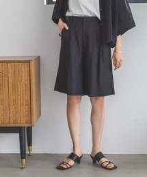 LEPSIM | リネン混ツイルハーフパンツ　907097(その他パンツ)