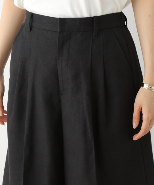 LEPSIM（レプシィム）の「リネン混ツイルハーフパンツ　907097（その他パンツ・レディース・アイボリー/ベージュ/ブラック・MEDIUM/LARGE）」の11枚目の写真