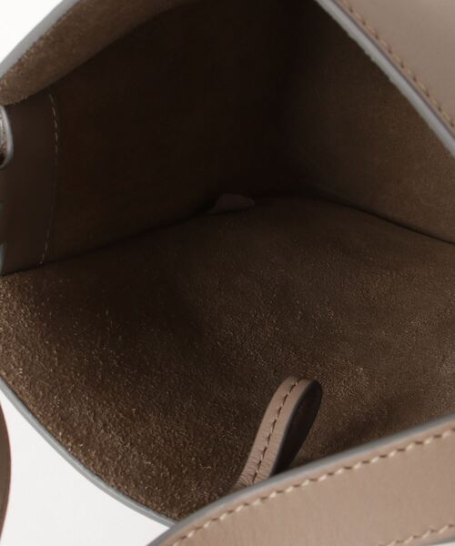 J&M Davidson（ジェイアンドエムデヴィッドソン）の「J&M DAVIDSON MINI QUIVER BUCKET ジェイアンドエムデヴィッドソン ミニ クイバー バケット ハンドバッグ（ハンドバッグ・レディース・ダークブラウン/ベージュ/ブラック・FREE）」の8枚目の写真