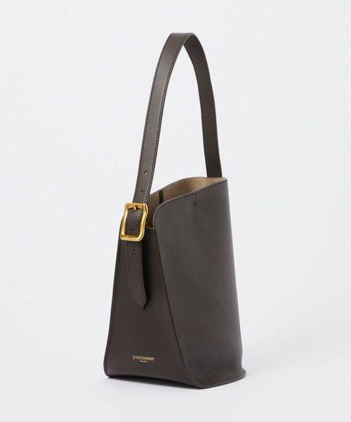 J&M Davidson（ジェイアンドエムデヴィッドソン）の「J&M DAVIDSON MINI QUIVER BUCKET ジェイアンドエムデヴィッドソン ミニ クイバー バケット ハンドバッグ（ハンドバッグ・レディース・ダークブラウン/ベージュ/ブラック・FREE）」の2枚目の写真