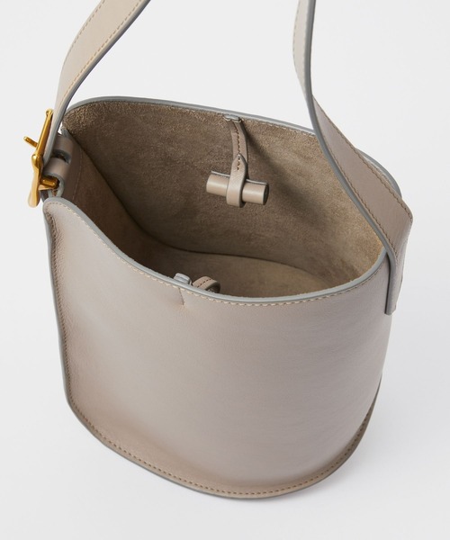 J&M Davidson（ジェイアンドエムデヴィッドソン）の「J&M DAVIDSON MINI QUIVER BUCKET ジェイアンドエムデヴィッドソン ミニ クイバー バケット ハンドバッグ（ハンドバッグ・レディース・ダークブラウン/ベージュ/ブラック・FREE）」の15枚目の写真