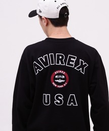 AVIREX | VARSITY LOGO L/S T-SHIRT / バーシティ ロゴ 長袖Tシャツ / AVIREX / アヴィレックス(Tシャツ/カットソー)