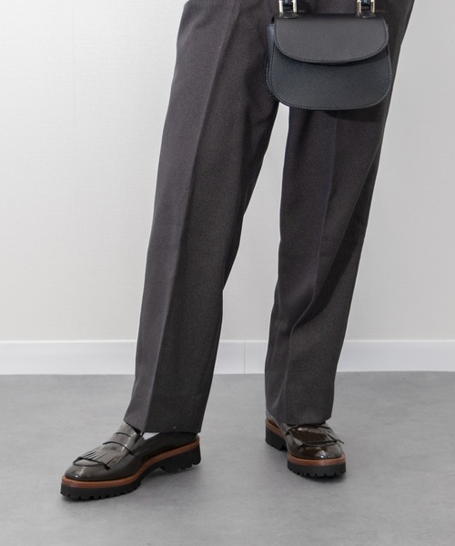 FABIO RUSCONI(ファビオルスコーニ)の「【FABIO RUSCONI】タンクソールキルト付きローファー(F31616)(ローファー・レディース・ブラック/ダークブラウン・36/38/37/40/35/39)」の12枚目の写真