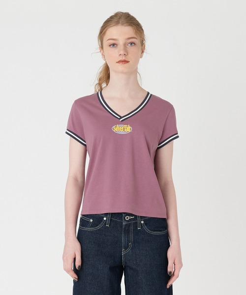 セール】Levi's/リーバイス SILVERTAB グラフィックTシャツ ピンク