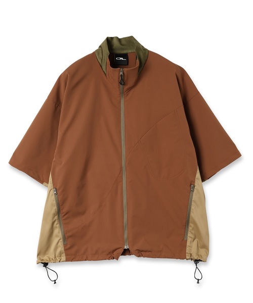 Jieda（ジエダ）の「【OUTLIERS×JieDa】ROUND CUTTING SHIRT S/S（シャツ/ブラウス・メンズ・ブラック/ブラウン/ベージュ・1/2）」の3枚目の写真