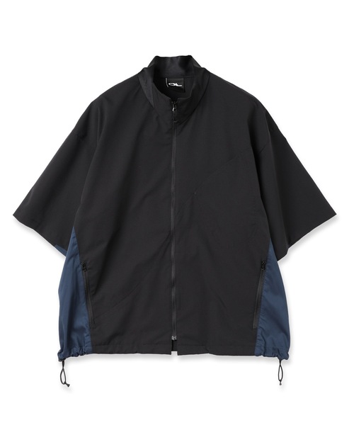 Jieda（ジエダ）の「【OUTLIERS×JieDa】ROUND CUTTING SHIRT S/S（シャツ/ブラウス・メンズ・ブラック/ブラウン/ベージュ・1/2）」の2枚目の写真